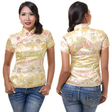 Gold Traditional Chinese Top QLGY12